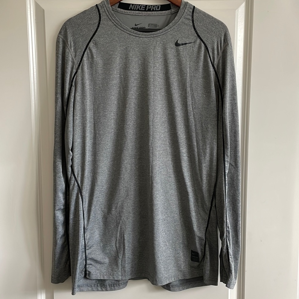 Nike Pro Dri-Fit Fitted long sleeve Large shirt